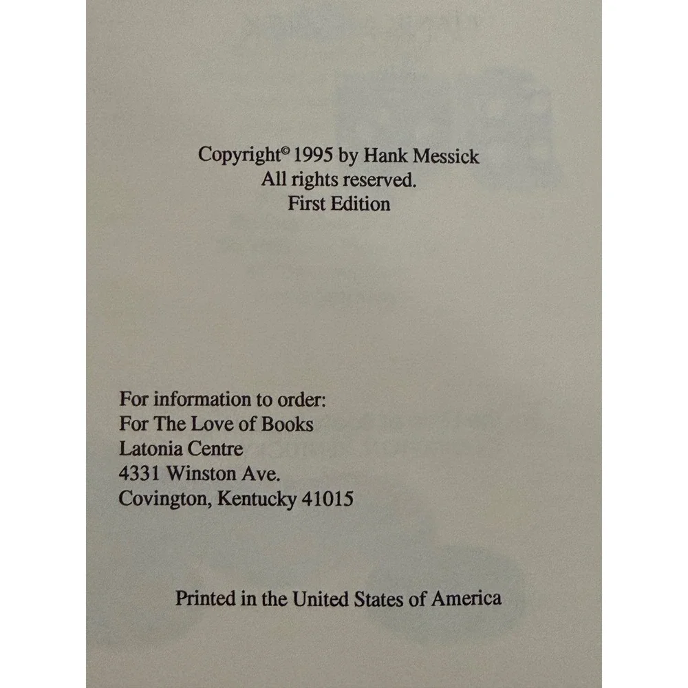 Hank Messick step into